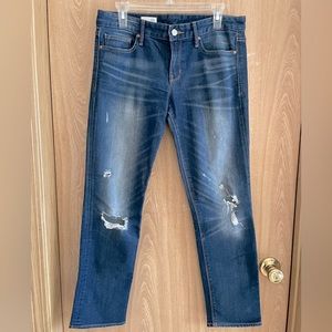 Gap Real Straight denim size 28 short, size 6 short